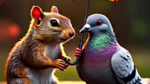 Squirrel's Acorn Heist: Mission IMPOSSIBLE! 🐿️💥 #CuteAnimation #FunnyAnimals