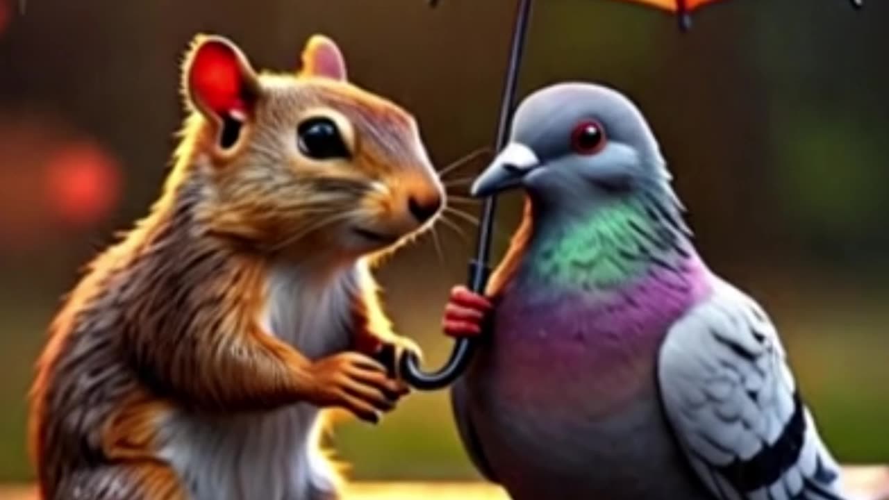 Squirrel's Acorn Heist: Mission IMPOSSIBLE! 🐿️💥 #CuteAnimation #FunnyAnimals