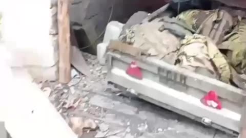 Chaotic Aftermath of Artillery Strikes On Russian Staging Area