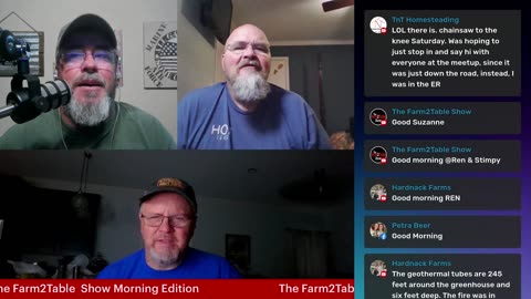 Episode 88. It's "Front Porch Friday!" on The Farm2Table Show Morning Edition