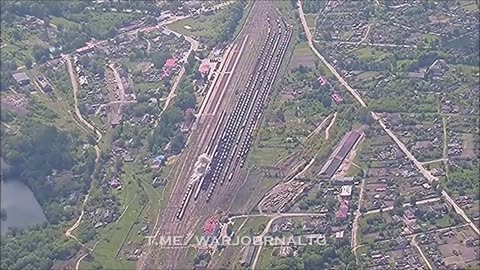 🇷🇺🇺🇦 Artillery attack on a Train Station in the Sumy region.