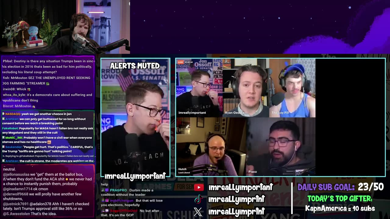 [Mirror] Destiny YouTube Stream