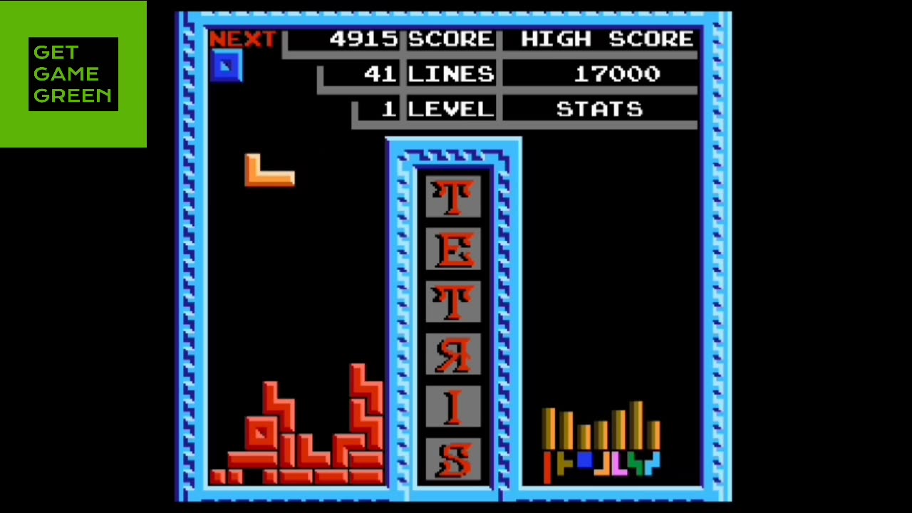Get Game Green Plays Tetris