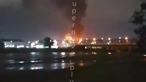 🔥 Oil depot in Adler (Sochi) was attacked by drones.
