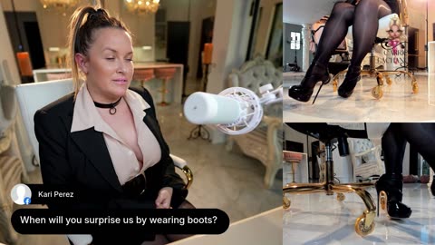 👠 High Heel Boots Live with Carrie LaChance LIVESTREAM