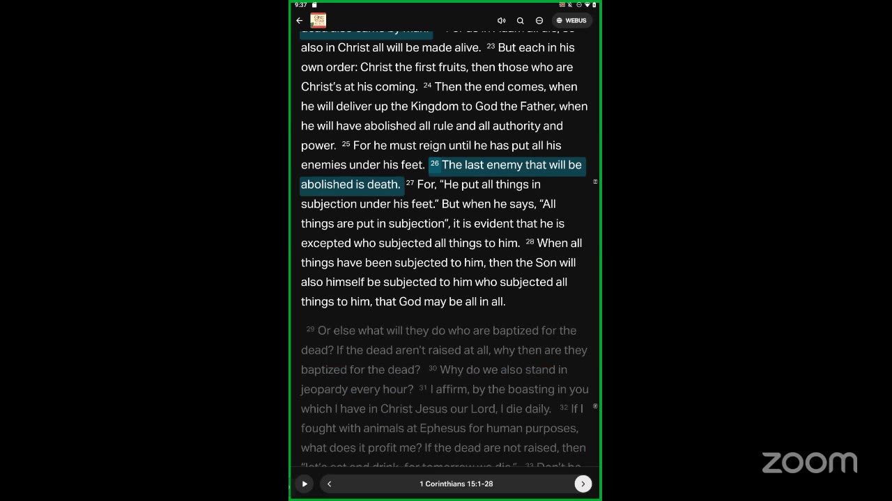 Aug 23rd, Day 235 - LIVE - Reading The One Year Bible Together