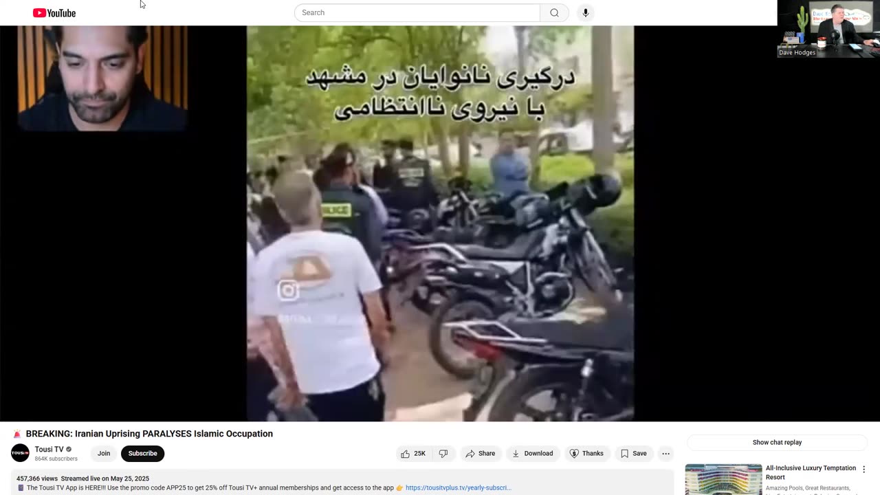 IRAN IS NEAR COLLAPSE AS THE POPULATION TAKES TO THE STREET