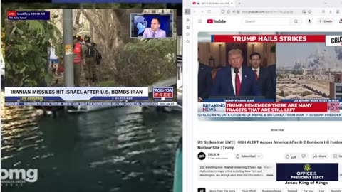U.S.A strikes Iran