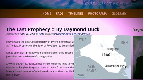 The Last Prophecy: Weekly Prophecy Report
