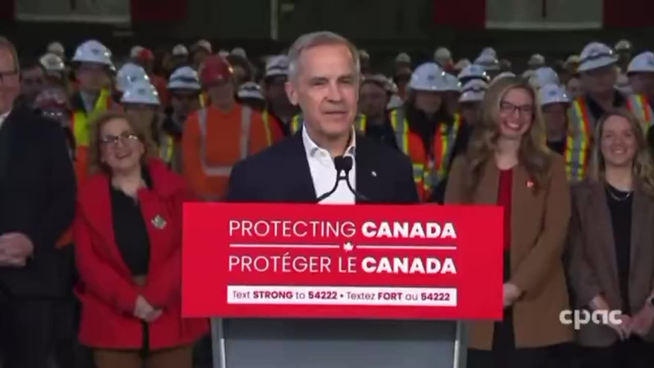 Mark Carney is melting down in front of reporters again