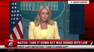 Watch: Take It Down Act Was Signed Into Law