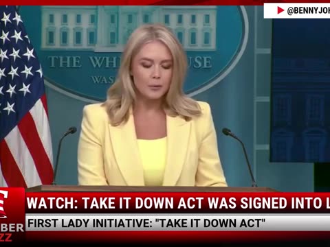 Watch: Take It Down Act Was Signed Into Law