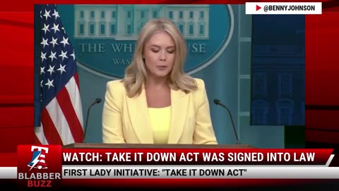 Watch: Take It Down Act Was Signed Into Law