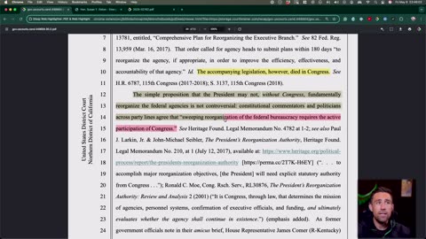 Democrat Judge ＊＊JUST＊＊ Shut Down DOGE & Trump Layoffs [Restraining Order!]