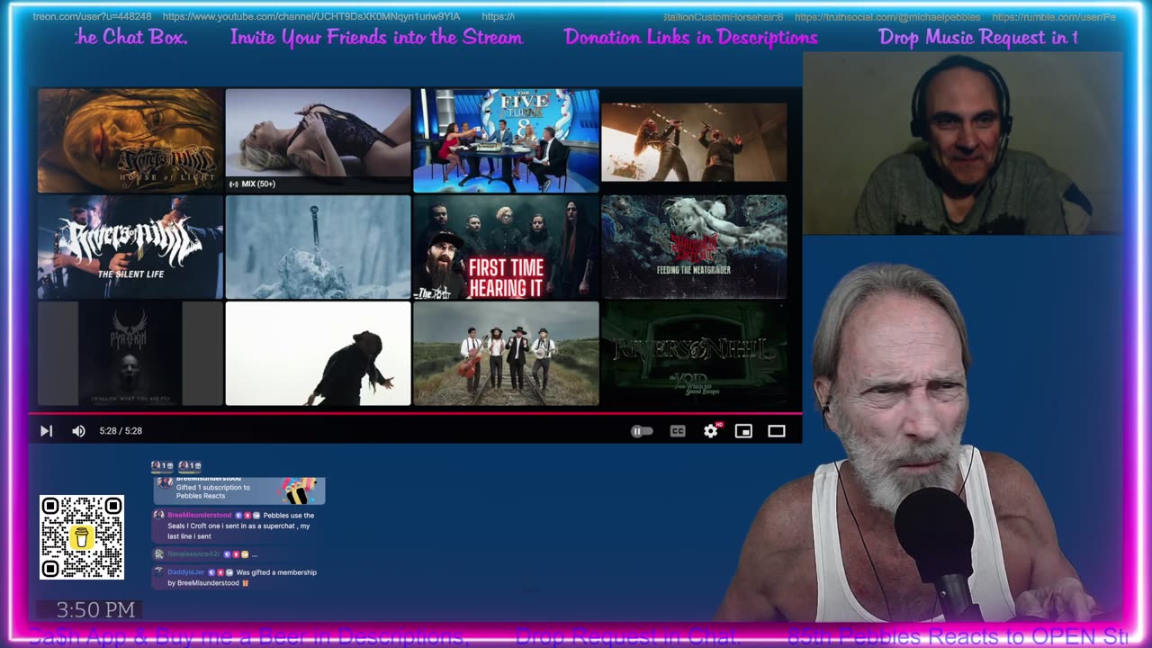85th Pebbles Reacts to OPEN Stream New