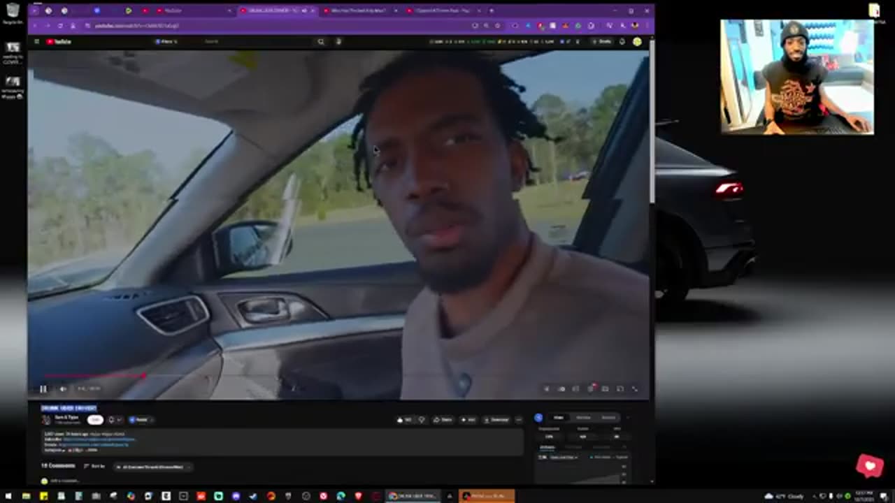 Sam & Tyjae DRUNK UBER DRIVER!!