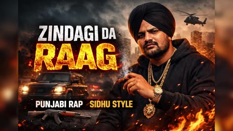 Punjabi Rap Anthem 🔥 Zindagi Da Raag | Moosewala Style Vibe