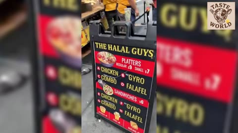 🌯 Incredible New York Street Food🇺🇸