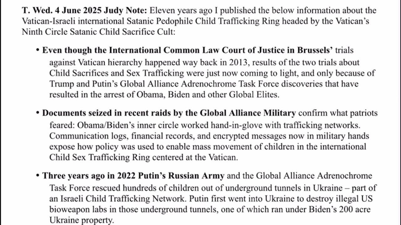 WTPN SITUATION UPDATE FEATURING RESTORED REPUBLIC 6-5-25