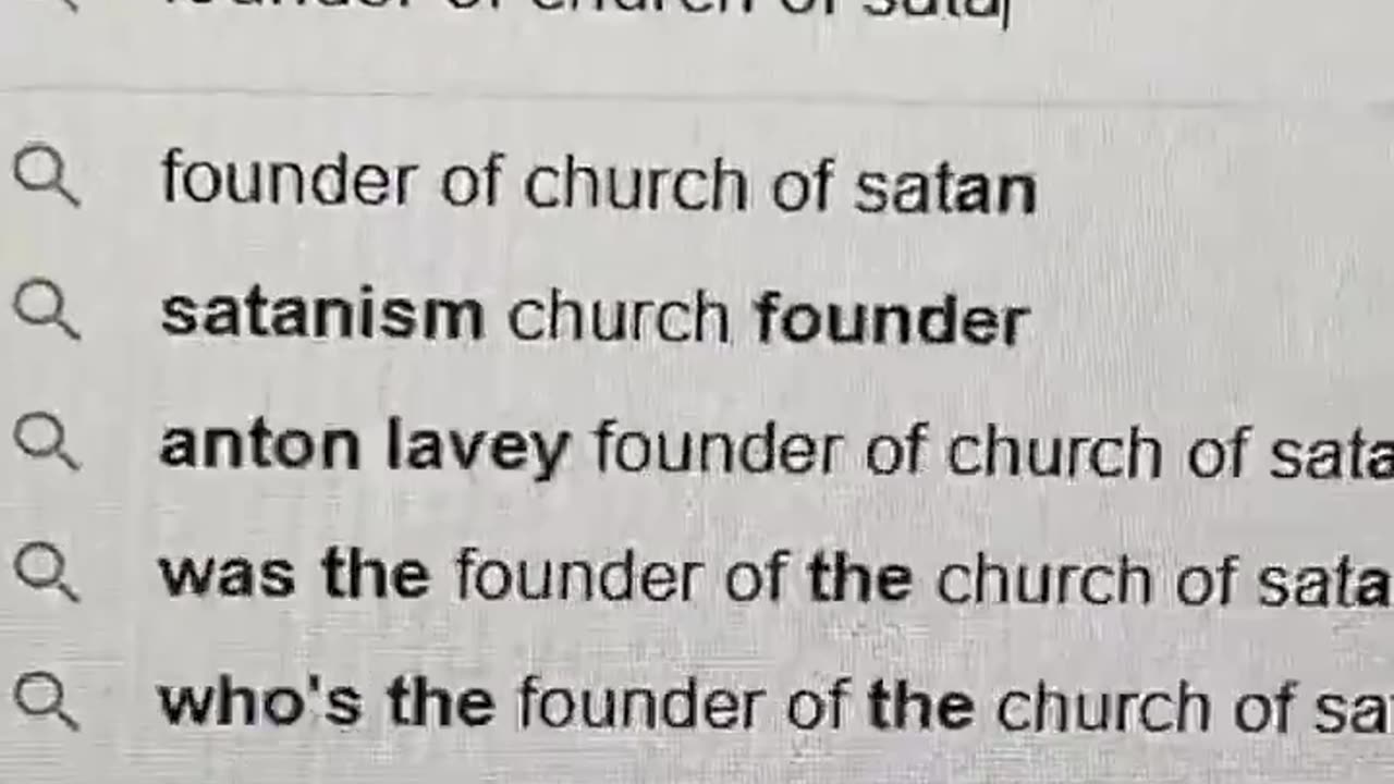 Church of Satan and Adrenochrome
