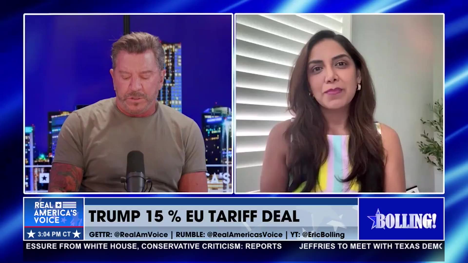 TRUMP CONTINUES TO USE HIS TARIFF POLICY AS A NEGOTIATING TACTIC