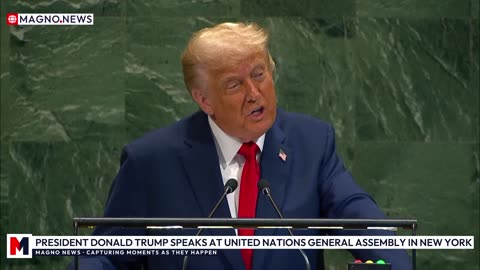 🇺🇸 The Leader of The Free World President Donald Trump Delivers America First Speech at UN General Assembly in New York [LIVE]