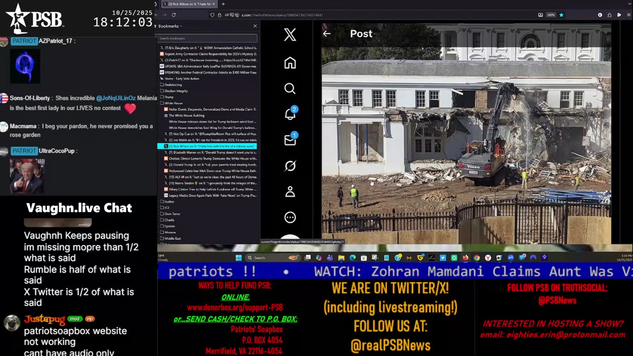 Patriots' Soapbox NEWS - LIVE 24/7!