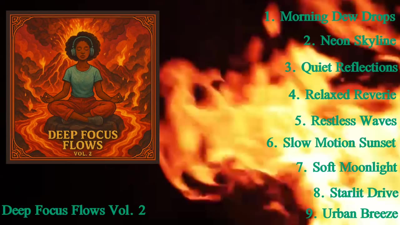 Deep Focus Flow Vol. 2: Chill Lofi Beats for Productivity | Monday Drops