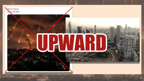 Fact Check: AI Image Does NOT Show Tel Aviv Under Air Attack By Iran -- Wrong Skyline