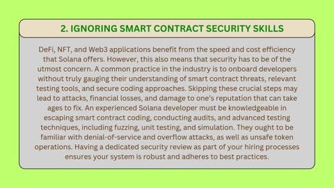 Hire Solana Developers: Top Mistakes Businesses Should Avoid