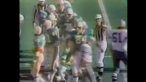 Super bowl # 6, Dallas Cowboys vs Miami Dolphins, January 13, 1971