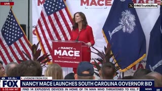 Nancy Mace announces that she is running for Governor of South Carolina.