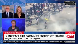 Karen Bass Says Everything Is Just Fine In LA As Footage Rolls Of Rioters Destroying Her City