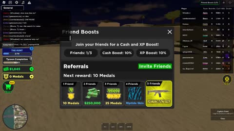 roblox tycoon war the hunt