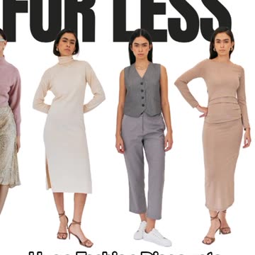 👗💸 Fashion for Less Look Amazing Without the Price Tag!