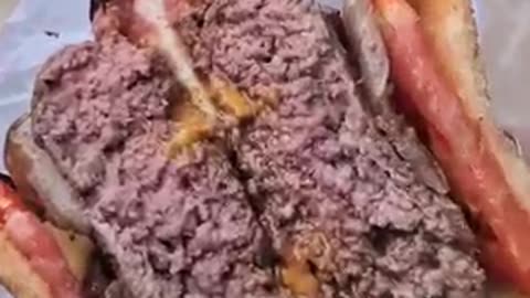 World’s First Hamburger — The Original Louis’ Lunch in New Haven, CT