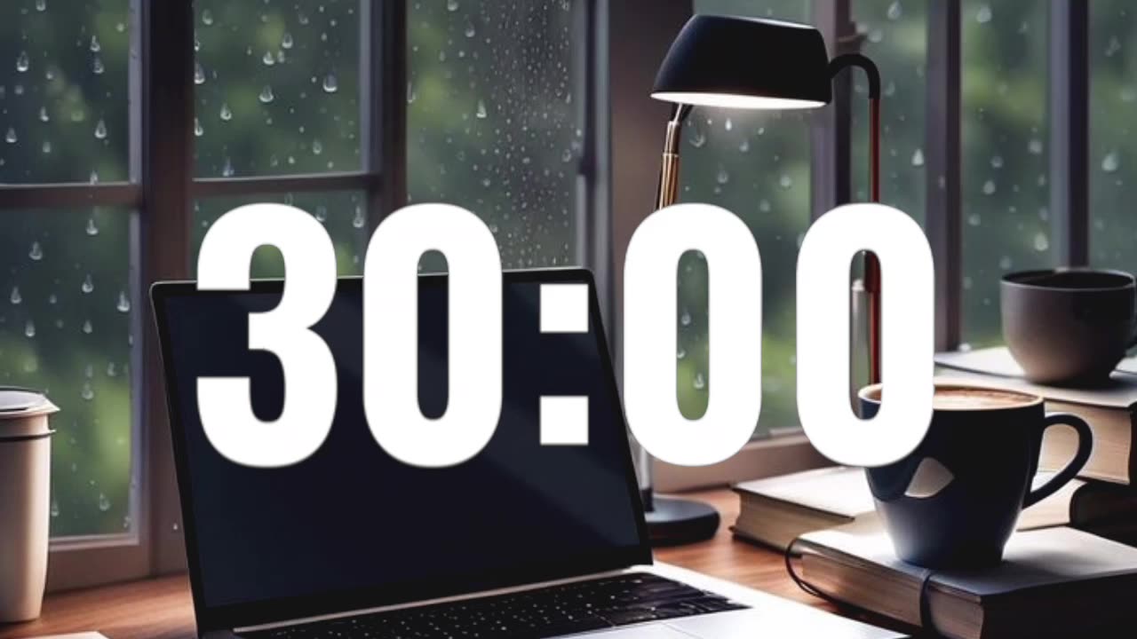 30 minute study timer deep focus study
