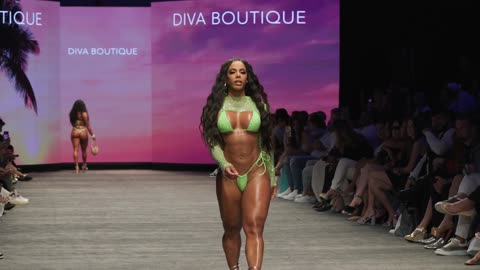 Hottest Girls in Green __ Swim Week Fashion to Celebrate St Patrick's Day