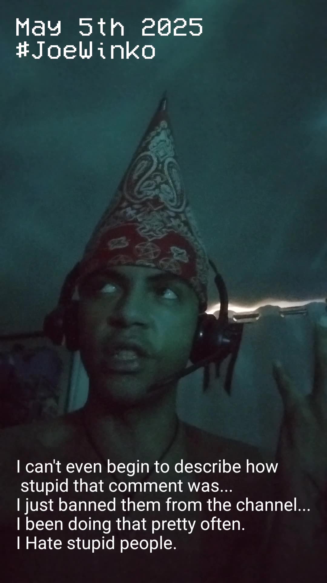 2025 05 05 - Stupid Death Comment_1746473810009