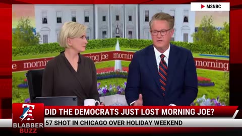 Did The Democrats Just Lost Morning Joe?