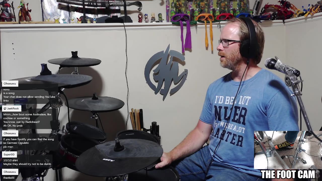 Drumming LIVE!