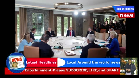 Trump signals trade deal with Carney achievable as two leaders meet at G7