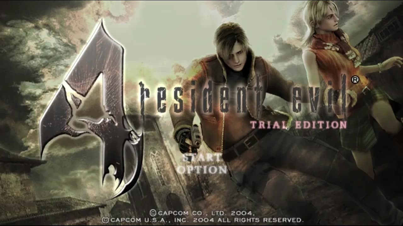 RESIDENT EVIL 4 GAMECUBE DEMO GAMEPLAY FOOTAGE. DECEMBER, 2004 HD