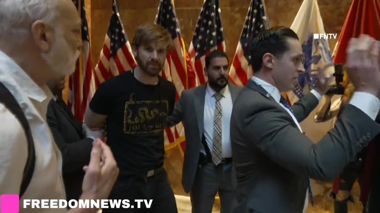 NYC Trump Tower Trashed and these Douche bags are going to prison❗