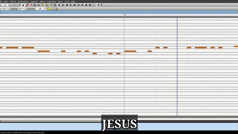 Jesus Loves Me in not-so-CW (aka musical Morse code)