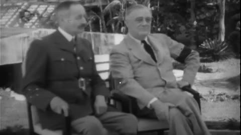 CASABLANCA CONFERENCE, FRENC... - CASABLANCA CONFERENCE, FRENCH MOROCCO, NORTH AFRICA - 111-adc-3069