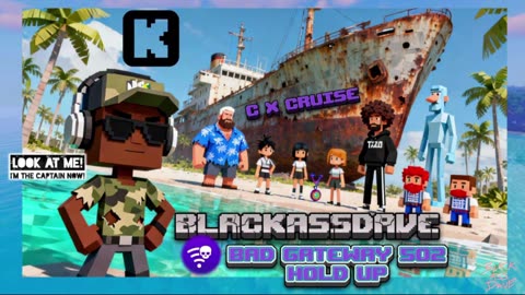 BlackAssDave KICK VOD: "Cruise Boyz Day 3 #CX" - Nov. 4, 2025