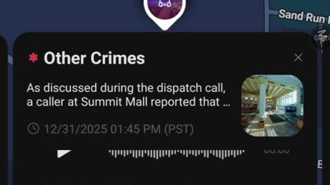 Cyraxx 12-31-25 Summit Mall report