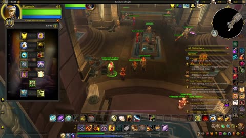 wowcraft in 2025 p20 - pally showing off some dark iron armor and doing scholomance mop class hall