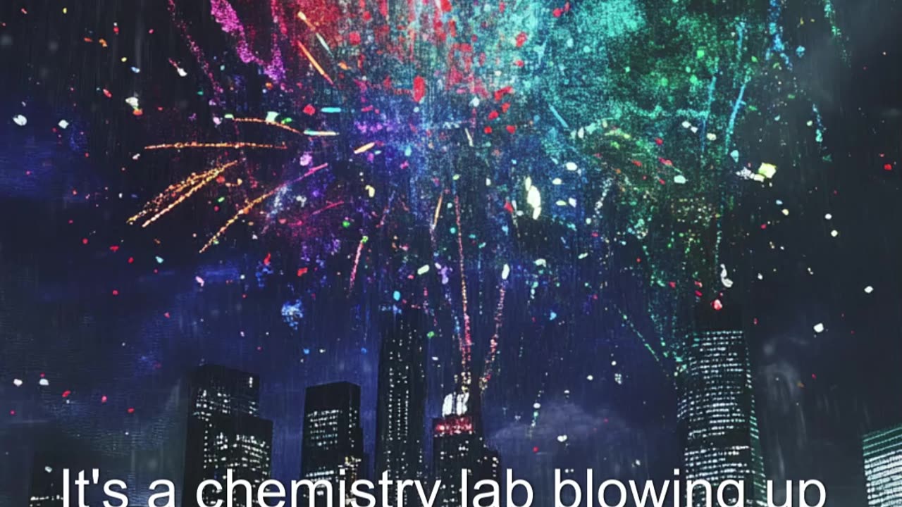 🎆 How Fireworks Explode in Colors 💥